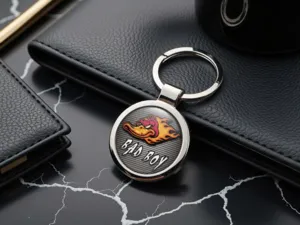Auto Custom Designer Keychains Metallic Limited